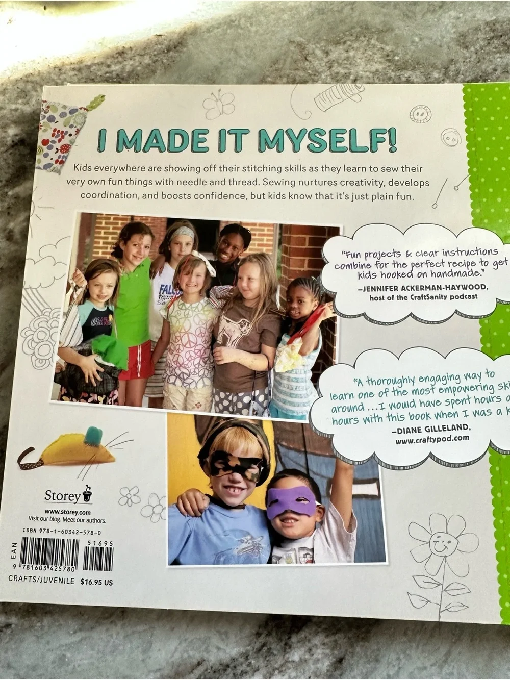 Sewing School Kids Book